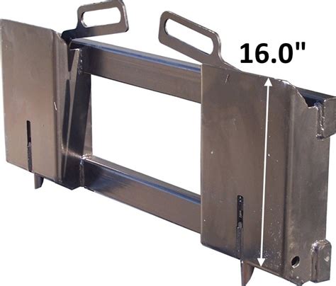 skid steer engine mounts|skid steer quick release plate.